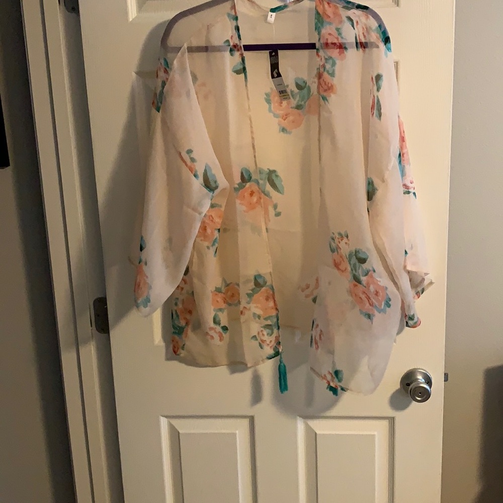 Floral kimono